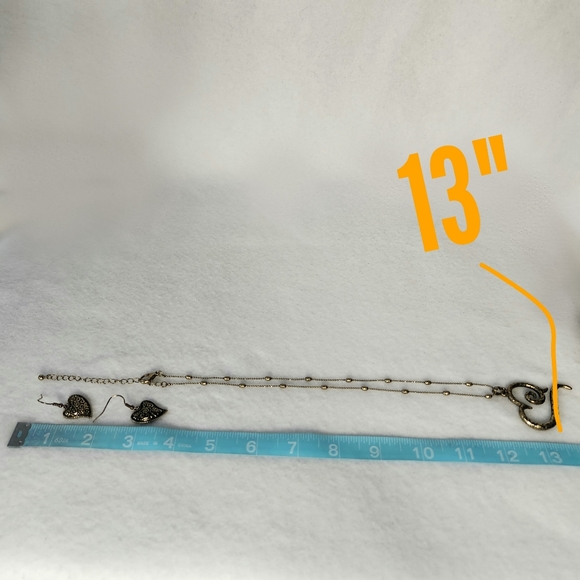 Lucky You Fashion Jewelry Necklace And Earring Set - Picture 6 of 10